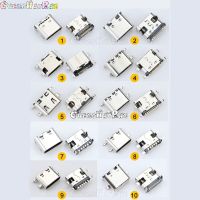 10รุ่น60Pc ไมโคร Usb ชนิด C แท่นชาร์จแจ็คตัวเชื่อมต่อชนิด C ช่องเสียบปลั๊กแจ็คตัวเมียซ็อกเก็ตชนิด C สำหรับ Xiaomi Huawei Nokia Htc ฯลฯ