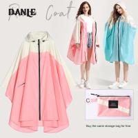 DANLE เสื้อกันฝนกันน้ํากันฝน เสื้อกันฝนกันน้ําพิเศษ เสื้อกันฝนผ้าน้ําหนักเบาพิเศษ ผ้าเบาพิเศษ เสื้อกันฝนผ้าน้ําหนักเบาพิเศษผ้ากันน้ํา ขนาดหัวที่ใหญ่ขึ้นมีให้เลือกหลายขนาด