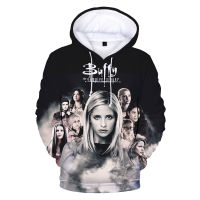 2023 Newbufy แวมไพร์ Slayer 3D พิมพ์ Hoodies ผู้ชายผู้หญิงแฟชั่น Casual Pullover Unisex Harajuku Streetwear Hooded Sweatshirts