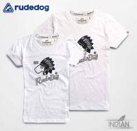 Rudedog เสื้อยืดหญิง รุ่น indian ขาว (ราคาต่อตัว)