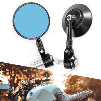 Motorcycle Mirror Bar End Rearview Mirror 78" Handlebar for Touring Cruiser Chopper Cafe Racer Tracker Sport Street Naked Bike