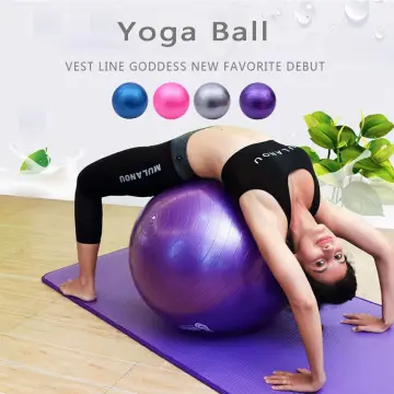 65cm Yoga Ball Fitness Balls Sports Pilates Birthing Fitball