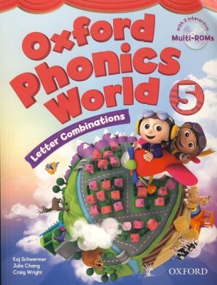Bundanjai (หนังสือคู่มือเรียนสอบ) Oxford Phonics World 5 Student s Book Multi ROM (P)