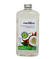 แบบเติม น้ำมันมะพร้าวสกัดเย็น อเนกประสงค์ 500ml Virgin Coconut Oil for Health and Beauty