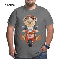 By Motorcycle Bear Print Shortsleeved Tshirt Halfsleeved Tshirt Shirt Xl6Xl