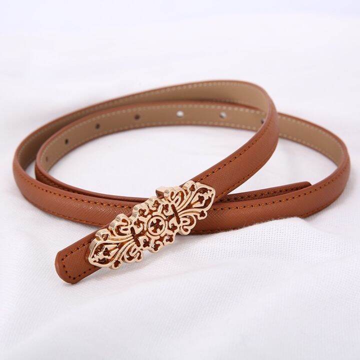 ladies-pure-cowhide-belt-brand-buckle-decoration-versatile-fashion-casual