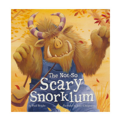 The not so scar snorklum is not terrible bedtime English story picture book for children