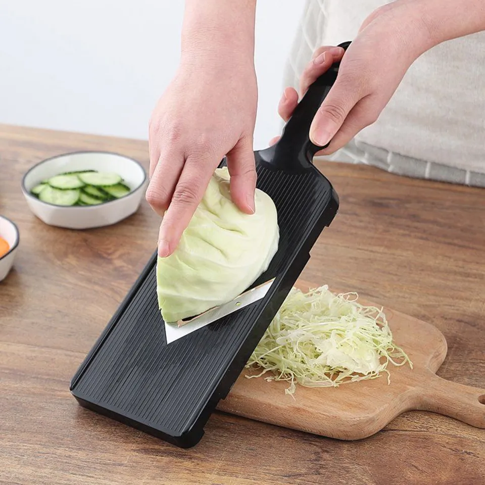 Safe Mandoline Slicer for Kitchen Professional Cucumber Veggie Mandolin  Slicer Cutter Chipper Hand Held Japanese Kitchen Chopping Artifact 5 in 1