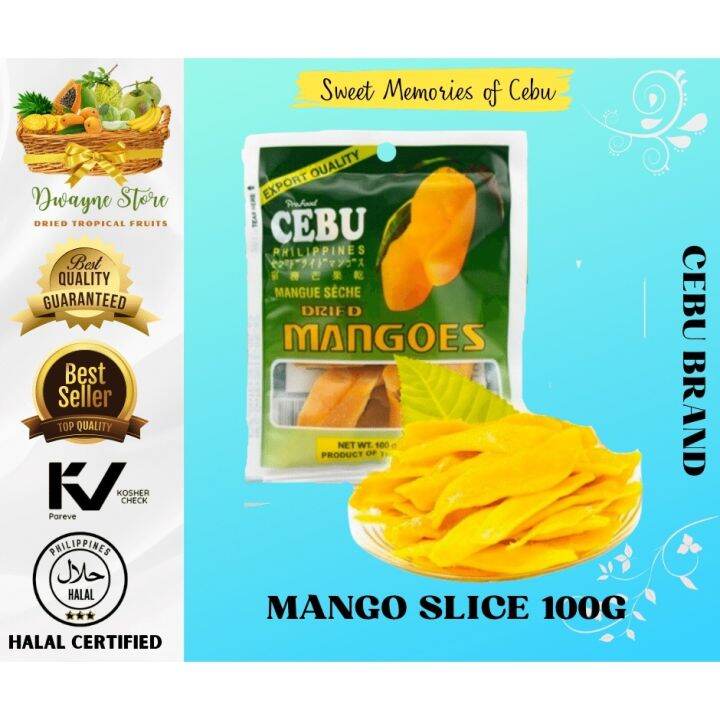 Cebu Brand Dried Mango Slice 100g Lazada PH