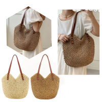 Hand- Women S Shoulder Handbag Bohemian 2022 Summer Straw Beach Kawaii Tote Bag Travel Shopper ทอผ้าถุงช้อปปิ้ง