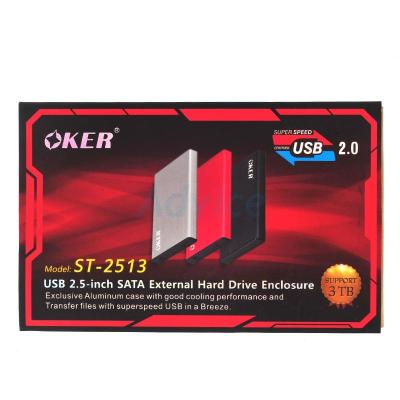 BOX Hard Drive OKER  ST-2513 USB 2.0