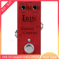 IRIN AN-09 Classic Chorus Guitar Effect Pedal Crisp &amp; Transparent Chorus Full Bodied Sounds True Bypass กีตาร์ไฟฟ้าเหยียบ