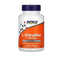 อาหารตอนนี้,L-Citrulline, 750 Mg,90แคปซูลพืชผัก/180แคปซูลผัก