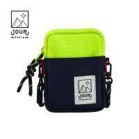 Folio Brand : Jour Mini Bag : Navy x Green Neon กระเป๋าสะพายข้าง ขนาดเล็กกระทัดรัด มีคุณสมบัติกันน้ำ น้ำหนักเบา