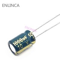 20pcs/lot 10v 1000UF Low ESR / Impedance high frequency aluminum electrolytic capacitor size 8X10 1000UF 10v  1000uf 20%