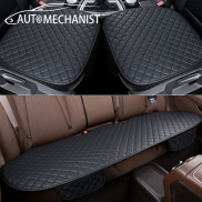 Car Seat Covers Set Leather Universal Chair Protector Carpet Pads