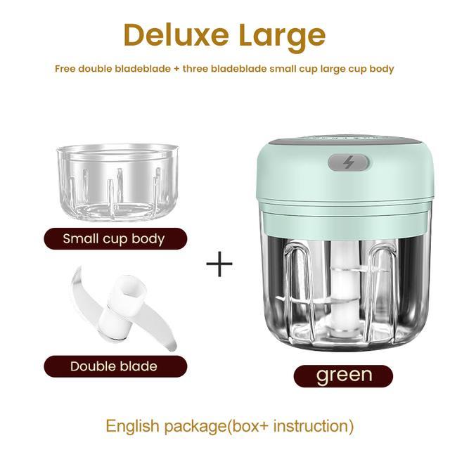 new-usb-charge-wireless-electric-meat-3level-grinder-food-chopper-mini-stainless-electric-kitchen-chopper-meat-grinder-shredder