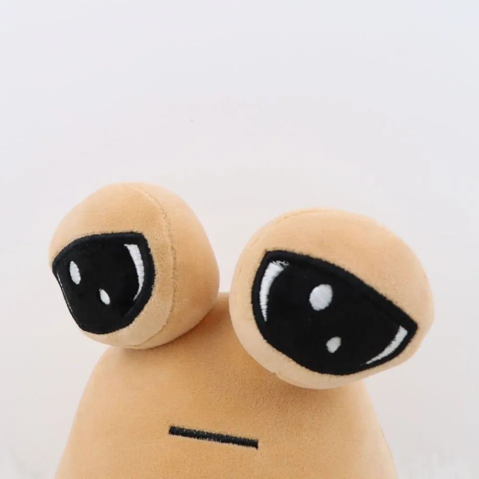 2styles New My Pet Alien Pou Plush Toy Doll Kawaii Alien Stuffed Plush Game  Plush Animal