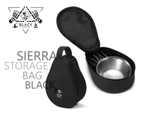 Sierra Storage Bag Black กระเป๋าเก็บถ้วยเซียร่า พกพา Outdoot camping