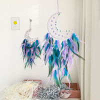 สาวหัวใจ Dreamcatcher ตกแต่งห้องนอนของขวัญแฮนด์เมด Feather Dream Catcher Wind Chimes Art Chimes ของขวัญวันวาเลนไทน์-final1