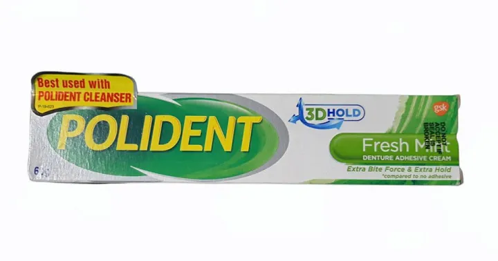 Polident, Denture Adhesive Cream 60g | Lazada PH