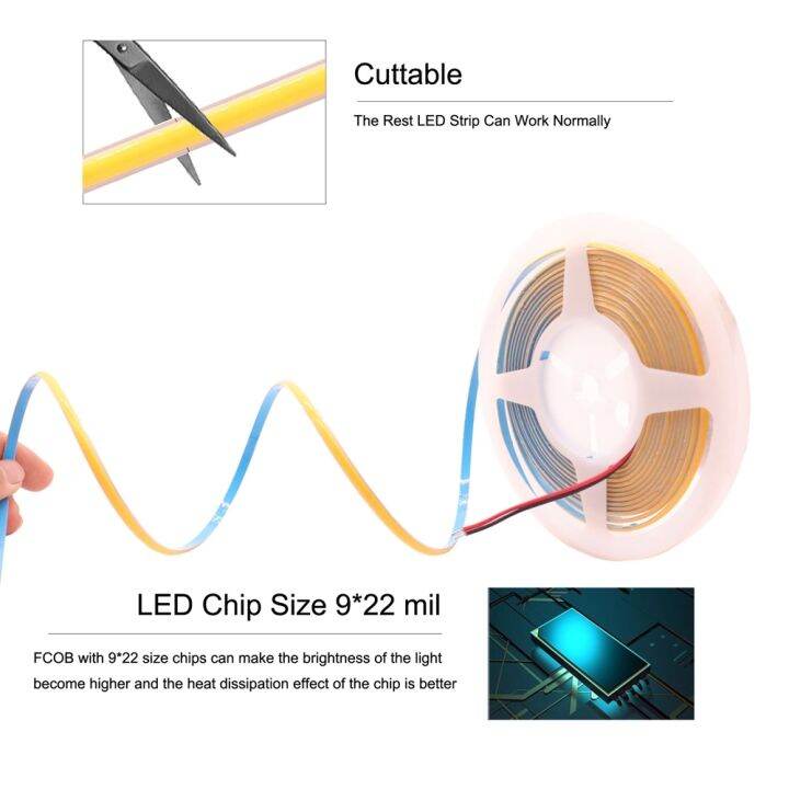 5mm-super-thin-cob-led-strip-384leds-m-soft-flexible-light-bar-warm-cold-white-for-decor-lighting-3000k-4000k-6000k-dc12v-24v