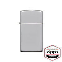 ไฟแช็ก Zippo รุ่น 1610 Slim High Polish Chrome ของแท้ 100% รับประกันตลอดอายุการใช้งาน