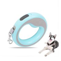 New Type of Pet Dog Walking Rope Automatic Telescopic Dual Color Traction Device One Button Brake Cat and Dog Traction Rope