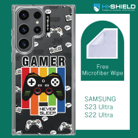 HI-SHIELD Stylish เคสใสกันกระแทก Samsung รุ่น Game2 [S22ultra , S23ultra]