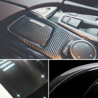 50*200 cm Black 5D Carbon Fiber Vinyl Film Auto Wrap Film 5D Roll Auto Sticker Auto Sport Exterieur Accessoires Film