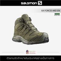 Salomon รุ่น XA Forces Mid EN สีเขียว Ranger Green รองเท้าผู้ชาย คอมแบท รองเท้าเดินป่า ผ้าใบ ลุยโคลนลุยน้ำ ปลายเท้ากว้าง กระชับและทนทาน