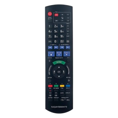 อะไหล่ N2QAYB000479รีโมทคอนโทรลสำหรับเครื่องบันทึกทีวี DVD DMRXW480 DMR-XW480 DMRXW380 DMRXW380GL DMRXW480GL DMRXW390GL