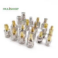 1Pcs RP SMA Adapter Connector SMA to N SMA to BNC SMA to TNC Plug Jack RF Coaxial connectors male female M/F conector Electrical Connectors