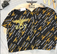 เสื้อยืดแขนสั้น งานสกรีนBOY SML