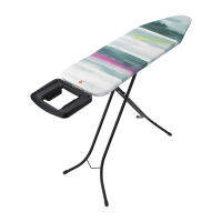 Brabantia โต๊ะรีดผ้าแบบยืนรีด บราบันเทีย ขนาดหน้ากว้าง 38ซม. ความยาว 124ซม. Ironing Board B, 124x38 cm, Solid Steam Iron Rest - Morning Breeze