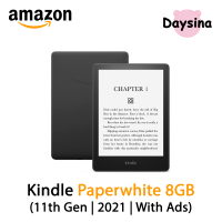 Amazon Kindle Paperwhite ( 11th Generation - 2021 release ) (8GB / 16GB) – Now with a 6.8" display and adjustable warm light ( With Ads / Without Ads ) [ เครื่องอ่านหนังสือ ] - Daysina