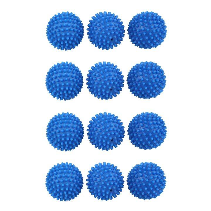 2X 6 x Blue Reusable Dryer Balls Fabric Softener Ball Lazada.co.th