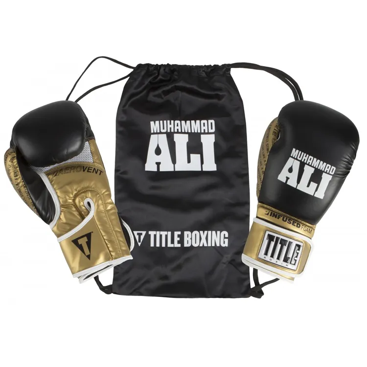 Muhammad ali best sale title boxing gloves