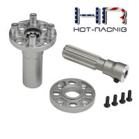 HR Hot Racing Heavy Duty CNC อลูมิเนียม Splined Star Drive Center ด้านหน้า Driveshaft Assemblies Planetary Gear Housing Traxxas UDR