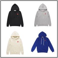 Available Japanese Chaochuan Long Terry/Fleece Spring And Autumn Love Sweater Baoling Pullover Hooded Loose Couple Men And Women All-Match