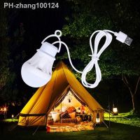 Portable LED Lantern USB Lamp Bulb Mini Camping 5V Hanging Tent Fishing Night Light Book Reading Study Super Birght Table Lamp