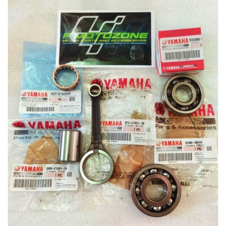 Connecting Rod Mio i 125 set with Crankshaft bearing Yamaha Genuine