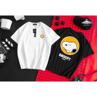 เสื้อยืดผ้าฝ้าย 2023 [S-5XL]ผ้าฝ้าย 100% เสื้อยืด โปโล ลายSNOOPY(สนูปปี้) โอเวอร์ไซส์