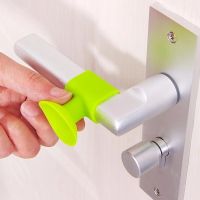 5PCS Door Handle Silicone Door Stopper Door Handle Anti-Collision Buffer To Protect Walls And Furniture Door Stop Bedroom