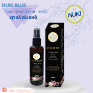 Chai Xịt Xả Vải Khô Nuki 100ml Hương Nước Hoa Lưu Hương Mềm Vải