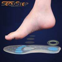 Medical Silicone Gel Insole Shoe Inserts Full Length Shoes Pad Metatarsal Pad Foot Care Bone Spurs Achille Plantar Fasciitis Pad