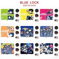 GP1 BLUE LOCK cute cartoon mouse mat mini laptop mouse pad Non-slip waterproof mat Desk mat