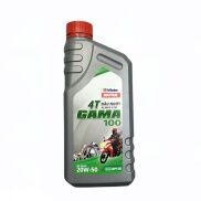 Nhớt xe số GAMA 100 4T MA2 API SG 20W50 1 LÍT