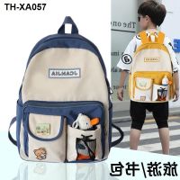 ▬☃♛ Fashionable bag male pupils of portable backpack for children during the spinal leisure travel