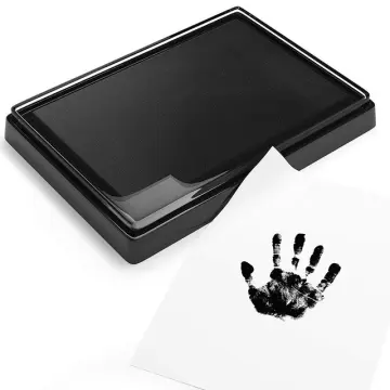 Hand Fingerprint Handprint Stamp Ink Pad for Crafting - China Ink Pad,  Footprint Ink Pad